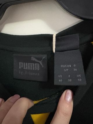 Rihanna FENTY X PUMA - Sudadera verde oversize 38