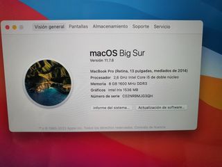 Macbook Pro 13" Retina Caja Office