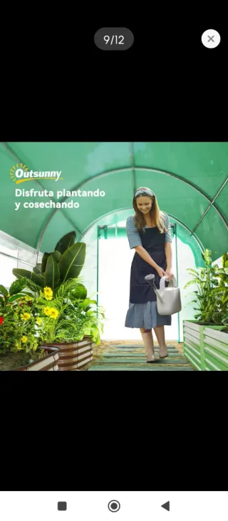 Invernadero de jardín