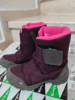 Botas de nieve Quechua niña talla 34