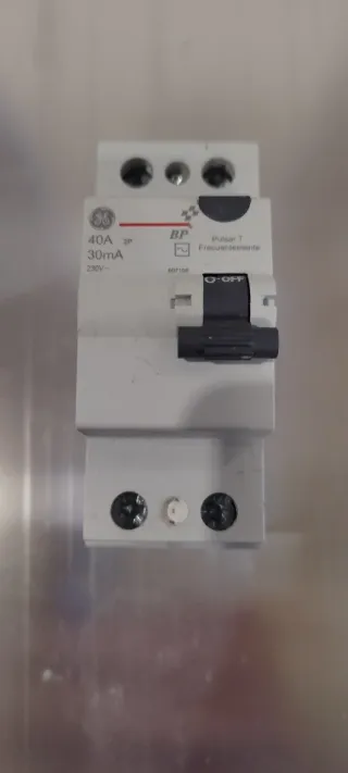 Interruptor Diferencial GE 40A 30mA 2P 230V