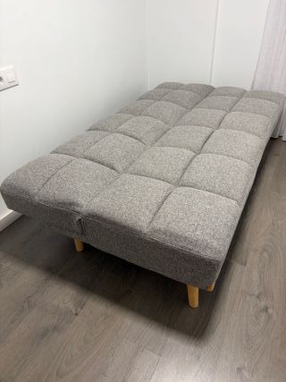 Sofá Cama Gris 105x90