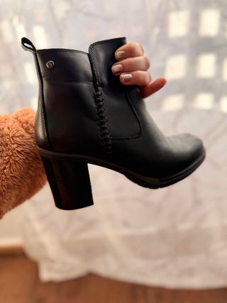 Botines Pikolinos Tacón Negro