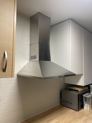 Campana extractora cocina acero inoxidable