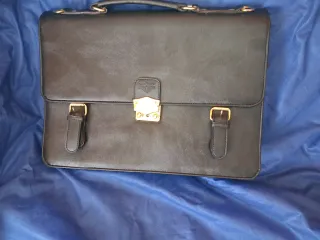 Maletín Armani Negro Auténtico