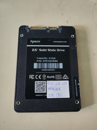 DISCO SSD SATA 512GB APACER