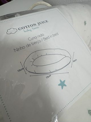 Cuna nido Cotton Juice