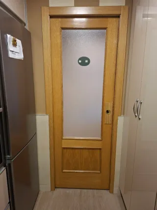 Puertas macizas de roble