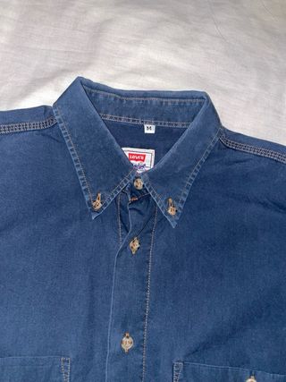 Camicia Levi's Uomo Blu Taglia M Cotone