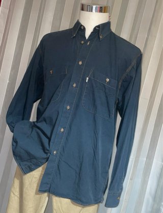 Camicia Levi's Uomo Blu Taglia M Cotone