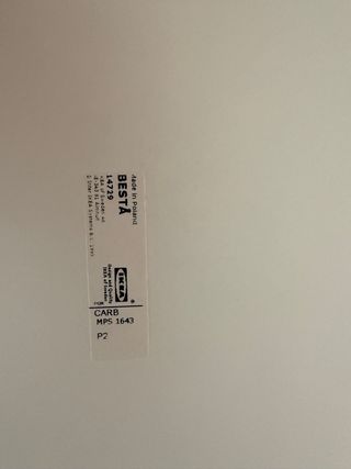 Estructura BESTA IKEA Blanca