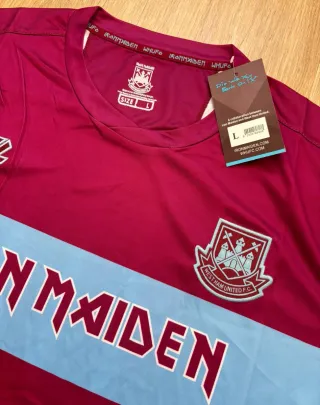 Camisola West Ham x Iron Maiden Oficial L
