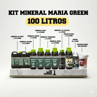 Kit Mineral María Green 100 Litros
