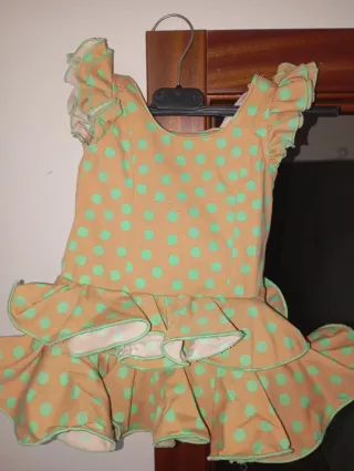 Vestido de flamenca lunares