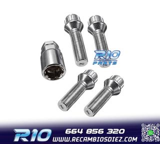 TORNILLOS ANTIRROBO LARGOS 14X125 CÓNICO