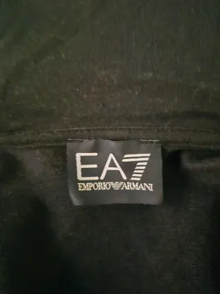 Chaqueta EA7 Emporio Armani Negra y Gris