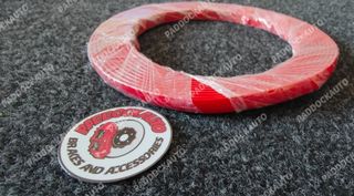 Moldura paragolpes roja gtt turbo gti rallye r5