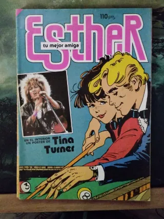 Cómic Esther y revista Lily