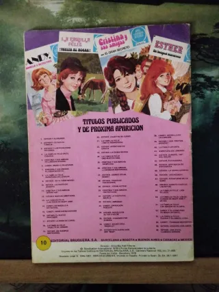 Cómic Esther y revista Lily