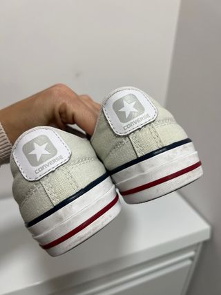 Bambas Converse gris
