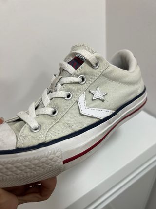 Bambas Converse gris