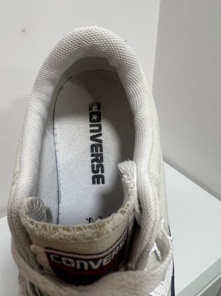 Bambas Converse gris