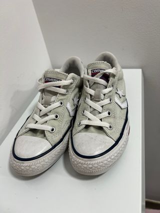 Bambas Converse gris