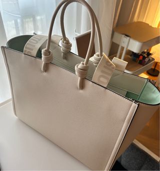 Bolso shopper Grande Amaya TOUS Beige