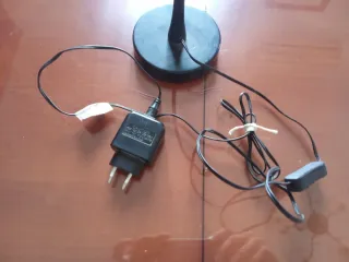 Lámpara Escritorio Flexible Negra