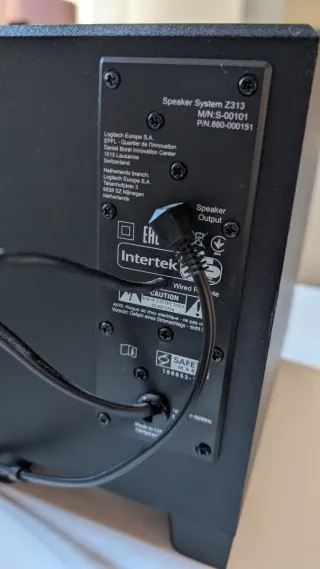 Altavoces Logitech Z313 50W