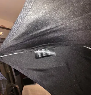 Sombrilla para bebé negra
