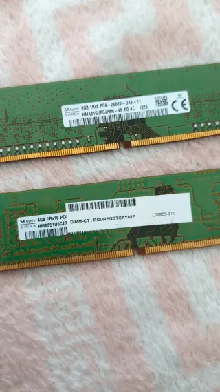 2 MODUO VRAM 12 GB DDR4 2.66MHZ