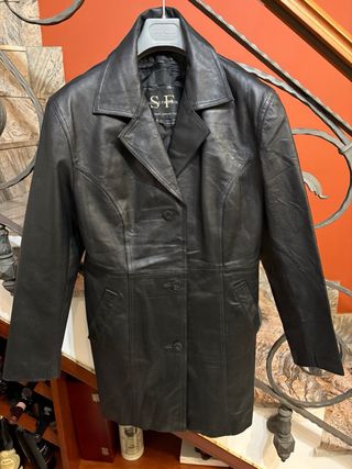 Giacca in vera pelle vintage