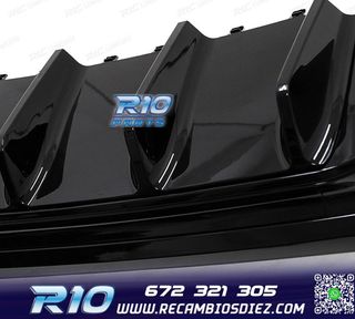 DIFUSOR MERCEDES W206 AMG 21- LOOK C63 + COLAS ESCAPE CROMO