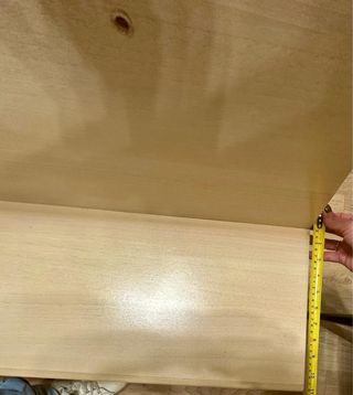 Estantería madera y metal minimalista