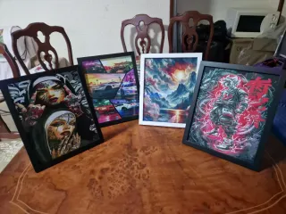 Packregalo:Cuadro subliminado+Llavero+Imán(Nuevo)