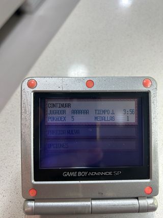 Pokémon Zafiro GBA original PAL funciona