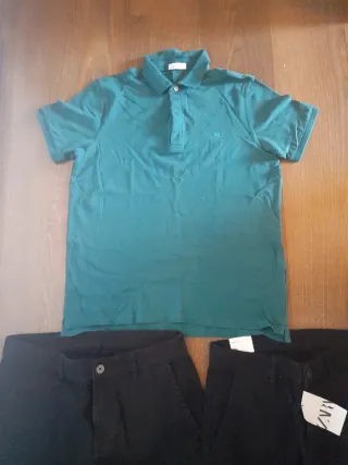 Lote Ropa Hombre: Polo y Pantalones