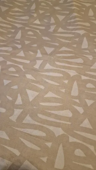 Funda Nórdica 3 Piezas Beige y Blanco