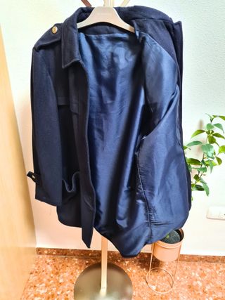 Abrigo de paño mujer 80% lana talla 46