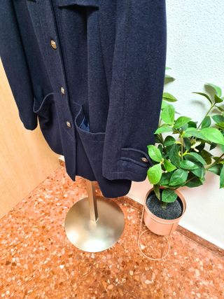 Abrigo de paño mujer 80% lana talla 46