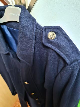 Abrigo de paño mujer 80% lana talla 46