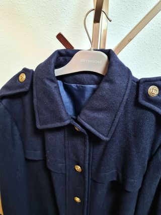 Abrigo de paño mujer 80% lana talla 46