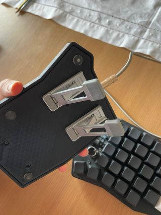 Tastiere meccaniche ergonomiche separabili