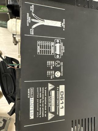 Dimmer Acustica D611 6x2000W