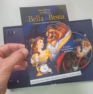La Bella y la Bestia DVD (Español)