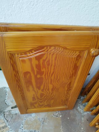 Puertas de cocina de madera