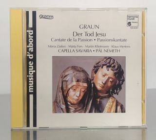 4 CDS CLASICA CORBOZ, KLEMPERER, GRAUN COMO NUEVOS