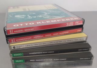 4 CDS CLASICA CORBOZ, KLEMPERER, GRAUN COMO NUEVOS