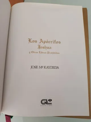 LOS APÓCRIFOS Y OTROS LIBROS PROHIBIDOS